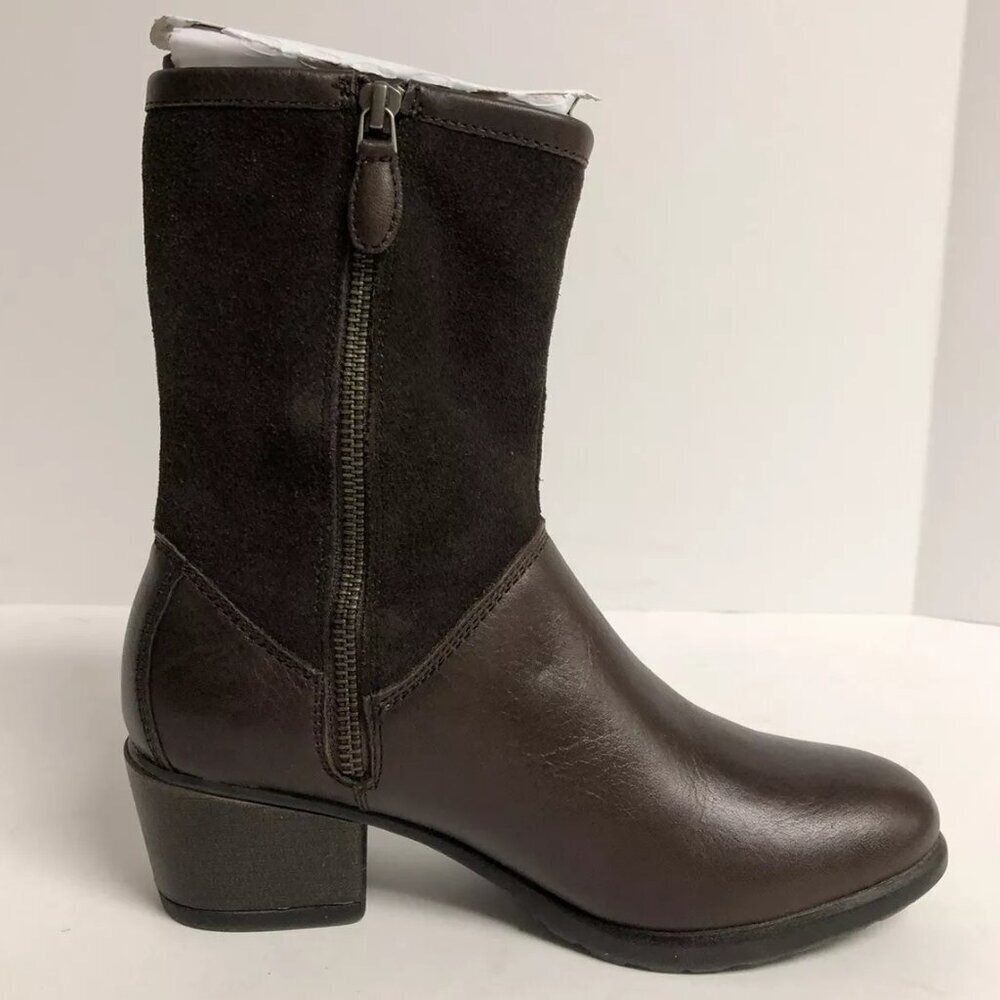 Eastland Women's Kiera, Brown Zip Boots, Size 6 M